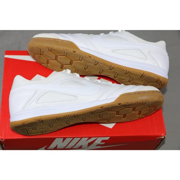 Nike Gato Shoes Mens Size 11.5 Indoor Soccer Futbol HQ6019-100 Gum Sole